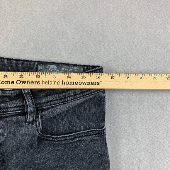 Diesel Mens Pants 32 Gray Distressed Jeans Sleenker Slim Skinny Stretch 32x32 - Picture 7 of 13